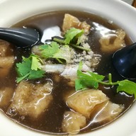 เมนูของร้าน ราดหน้าฮ่องกง ตลาดใหม่นาเกลือ นาเกลือ