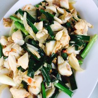เมนูของร้าน ครัวเจ๊แมว ปากน้ำปราณ