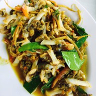 เมนูของร้าน ครัวเจ๊แมว ปากน้ำปราณ