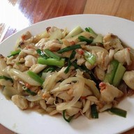 เมนูของร้าน ครัวเจ๊แมว ปากน้ำปราณ
