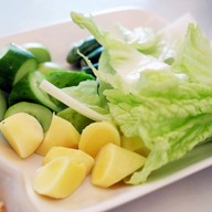 เมนูของร้าน ครัวอัปษร สนามบินน้ำ