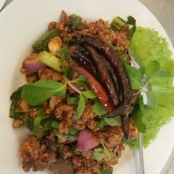 เมนูของร้าน ลาบเป็ดชัยนาท