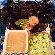 ปูหลนแม่เล็ก ตลาดน้ำ บางน้ำผึ้ง