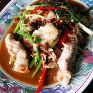 เมนูของร้าน ร้านอาหารน้องไผ่