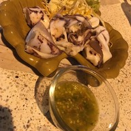 เมนูของร้าน ป้าชุปปูเป็น หาดบ่อแขม ชะอำ