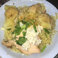 เมนูของร้าน บะหมี่เกี๊ยวปู ศิริราช