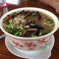 เมนูของร้าน ครัวริมน้ำธารชะเมา