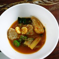 เมนูของร้าน อาหารป่าปลาเขื่อน