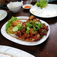 เมนูของร้าน อาหารป่าปลาเขื่อน