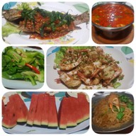 เมนูของร้าน ทุ่งสงซีฟู้ด