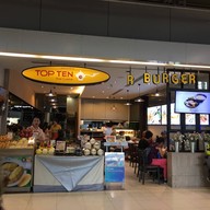 หน้าร้าน R Burger/Top Ten Cusine สนามบินสุวรรณภูมิ