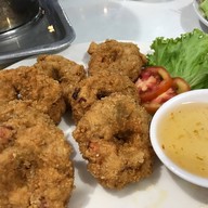 เมนูของร้าน ฮาลาล กุ้งเผา