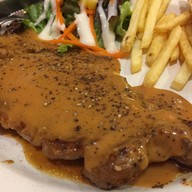 เมนูของร้าน P.J.เสต๊กเฮาส์