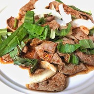 เมนูของร้าน ลาบบ่อทอง