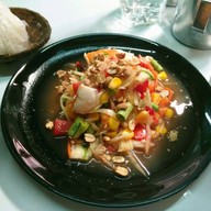 เมนูของร้าน เจ๊จุ๋มส้มตำ