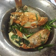 เมนูของร้าน สมศักดิ์ปูอบ Y บีทีเอสกรุงธนบุรี