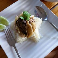 เมนูของร้าน โกพงศ์ ข้าวสตู ข้าวมันไก่บ้าน