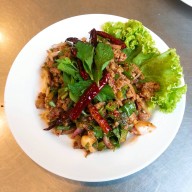 เมนูของร้าน ลาบเป็ดชัยนาท