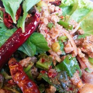 เมนูของร้าน ลาบเป็ดชัยนาท