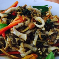 เมนูของร้าน ครัวเจ๊แมว ปากน้ำปราณ