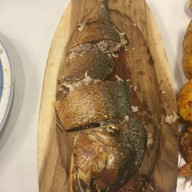 เมนูของร้าน กุ้งกระป๋อง