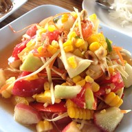 เมนูของร้าน ส้มตำป้าหนอม ยกเลิกร้าน