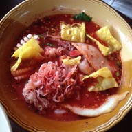 เมนูของร้าน ก๋วยเตี๋ยวหมูต้มยำตำลึงนายเอก สาขา 55 แบริ่ง-ลาซาล ตัดใหม่