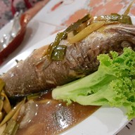 เมนูของร้าน ปลาช่อนกระบอก