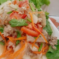 เมนูของร้าน ปลาช่อนกระบอก