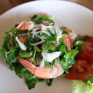 เมนูของร้าน ร้านข้าวใหม่ปลามันAmphawa -