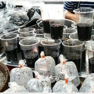 เมนูของร้าน เฉาก๊วยสดอาโก ตลาดบางปะกอก