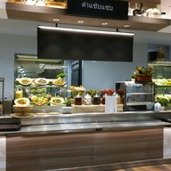 หน้าร้าน ตำแซ๊บแซ่บ Food park Central Rama2