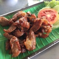 เมนูของร้าน ส้มตำบ้านปู