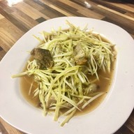 เมนูของร้าน ร้านกล้วย-กล้วย หัวปลาหม้อไฟ หัวปลาหม้อไฟนครนายก