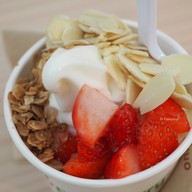 เมนูของร้าน Pinkberry Central World