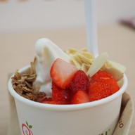 เมนูของร้าน Pinkberry Central World