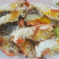 เมนูของร้าน บ.กุ้งเผา