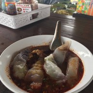 เมนูของร้าน ก๋วยเตี๋ยวปากหม้อ พนมสารคาม@บางปะอิน