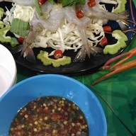 เมนูของร้าน แสงจันทร์ ซีฟู๊ด