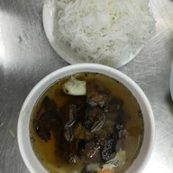 เมนูของร้าน Bun Cha Huong Lien (bun Cha Obama)