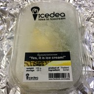 เมนูของร้าน IceDEA หอศิลปวัฒนธรรมแห่งกรุงเทพมหานคร