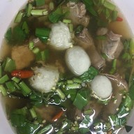 เมนูของร้าน ลูกชิ้นปลาเยาวราช