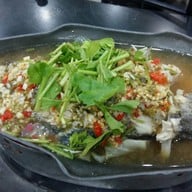 เมนูของร้าน ข้าวต้มบาทเดียว  สวนสยาม