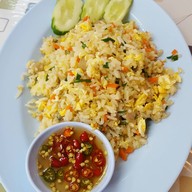 เมนูของร้าน ราชาข้าวต้ม ผักบุ้งลอยฟ้า