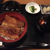 เมนูของร้าน Komagata Maekawa (Unagi) ห้างโตเกียว โซลามาชิ