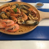 เมนูของร้าน กุ้งกะลาสี