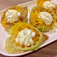 เมนูของร้าน ร้านน้ำชาปูดำ