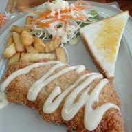 เมนูของร้าน พลสเต็ก ซอยวัดส้มเกลี้ยง นนทบุรี