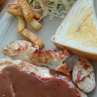 เมนูของร้าน พลสเต็ก ซอยวัดส้มเกลี้ยง นนทบุรี