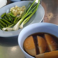 เมนูของร้าน บางหว้าขาหมู ถนนกาญจนาภิเษก